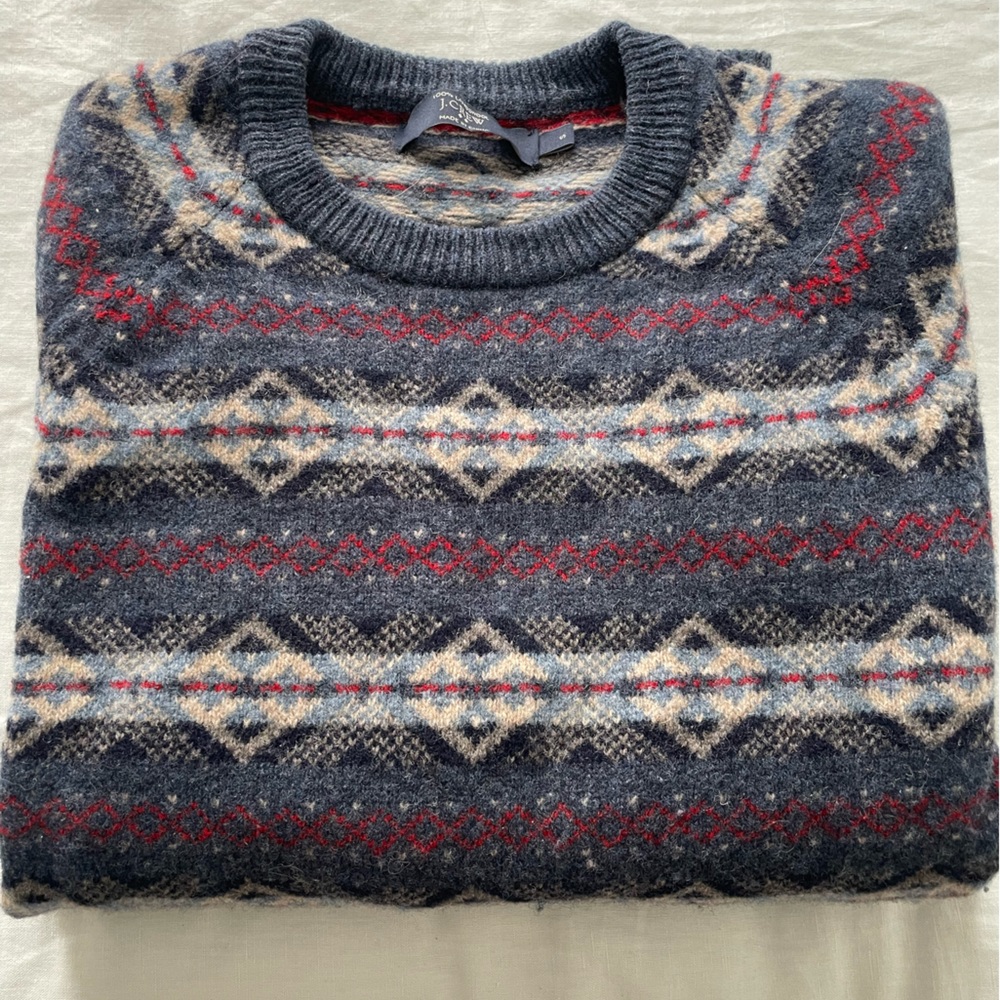 J. Crew fair isle sweater